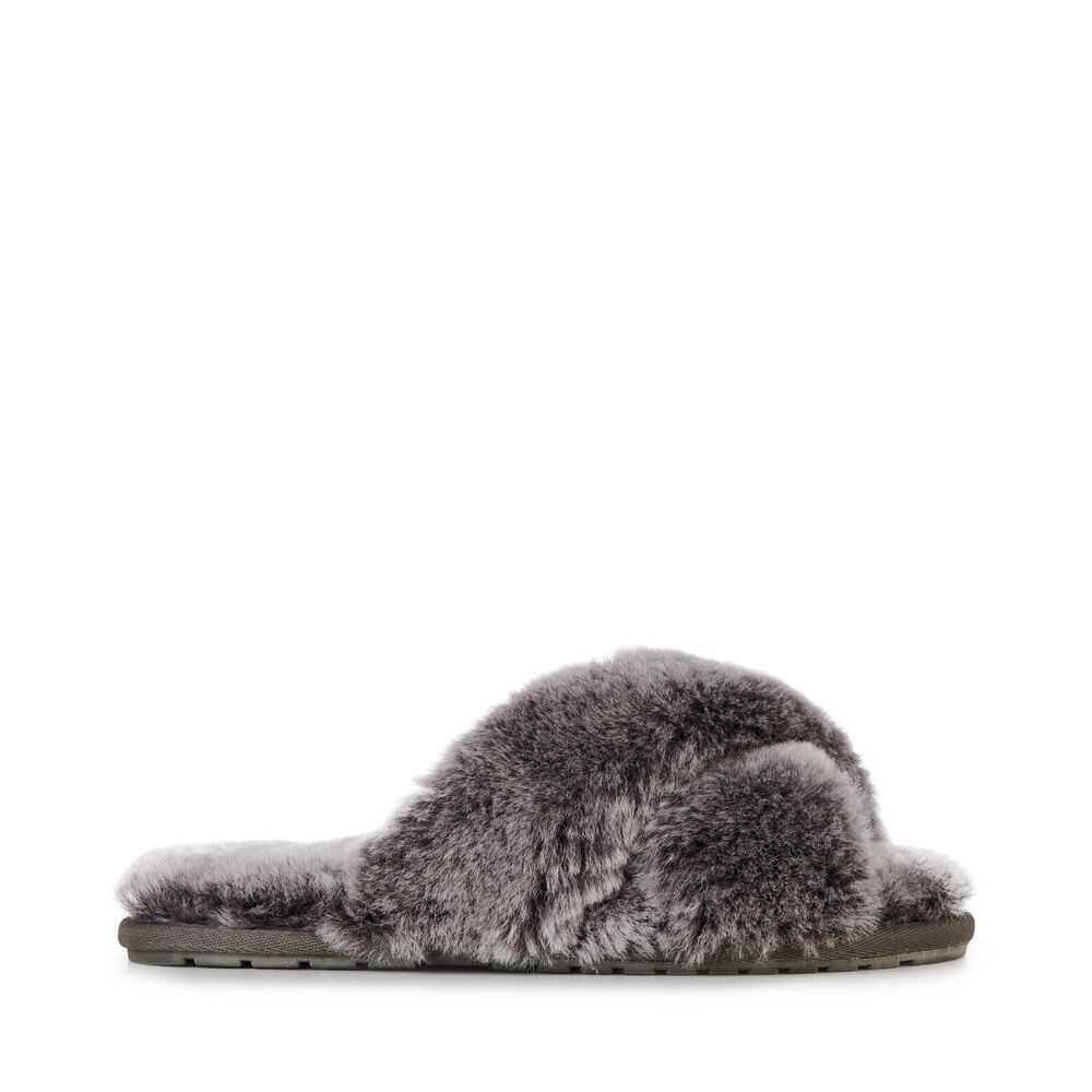 Deep Grey Emu Mayberry Frost Women's Slippers Canada 9374-KENDI