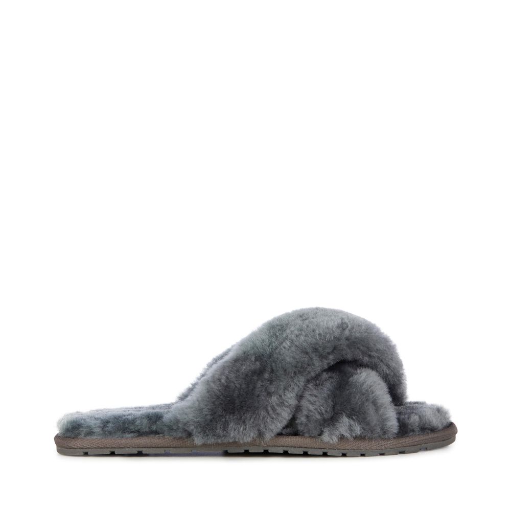 Deep Grey Emu Mayberry Women's Slippers Canada 7531-YUZKW