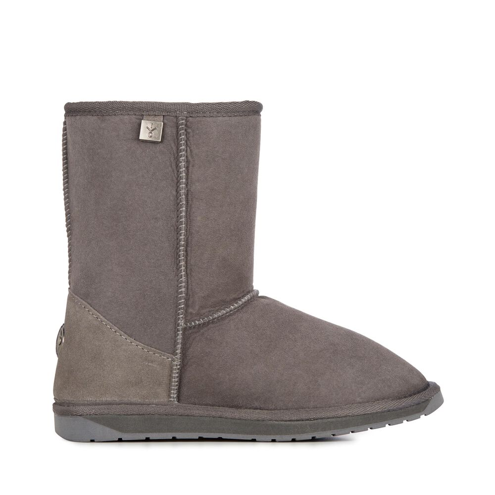 Deep Grey Emu Platinum Stinger Lo Women's Boots Canada 1734-ICYAG