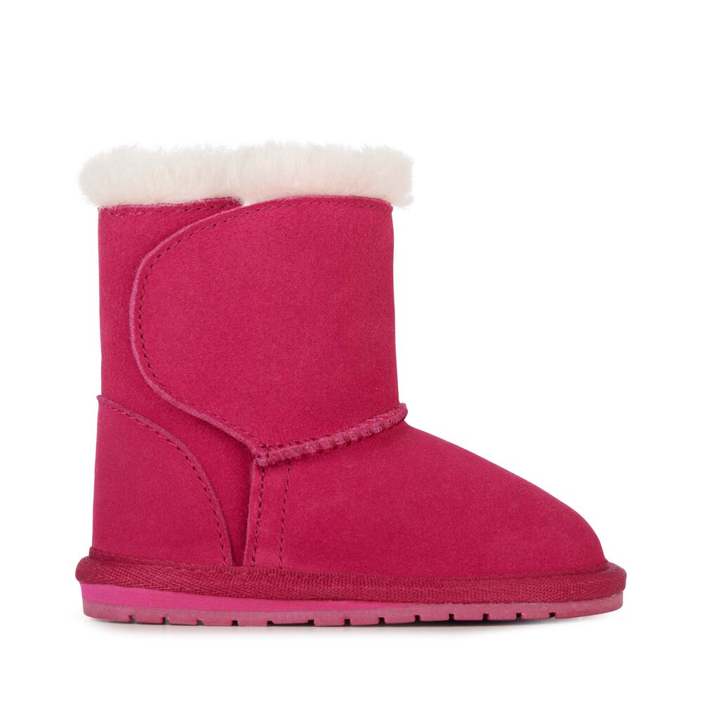 Fuchsia Emu Toddle Babies Kids' Boots Canada 4572-FWKQH