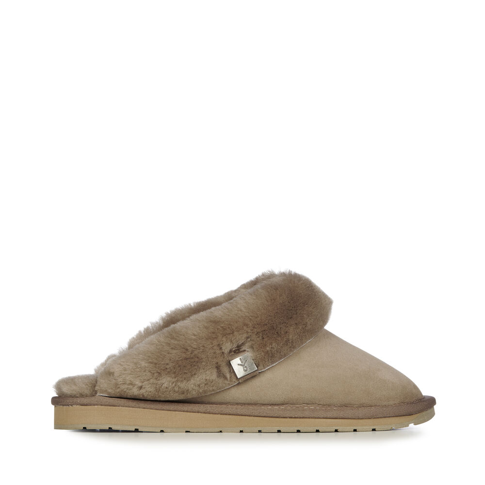 Khaki Emu Platinum Eden Women's Slippers Canada 5738-XTYHU