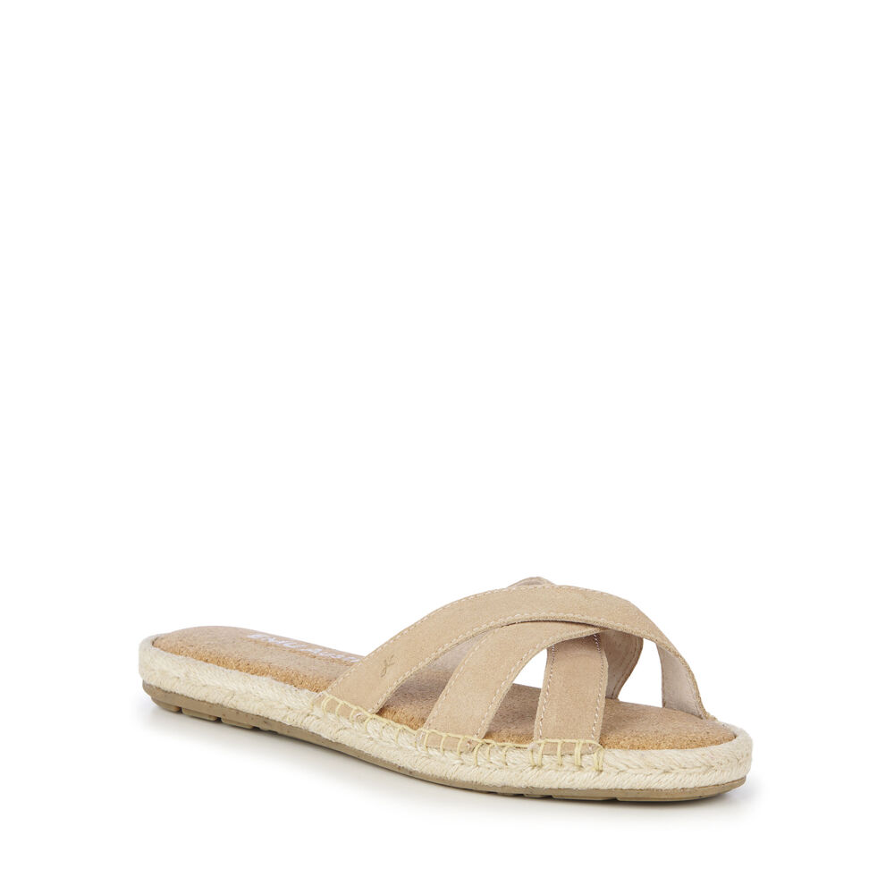 Beige Emu Flamingo Women's Slides Canada 9430-GXVPB