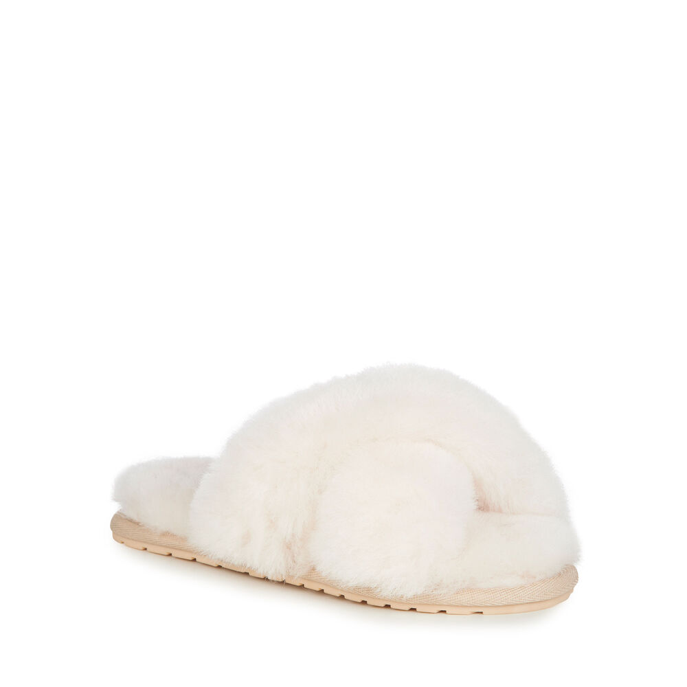 Beige Emu Mayberry Teens Kids' Slippers Canada 0728-HKSRW