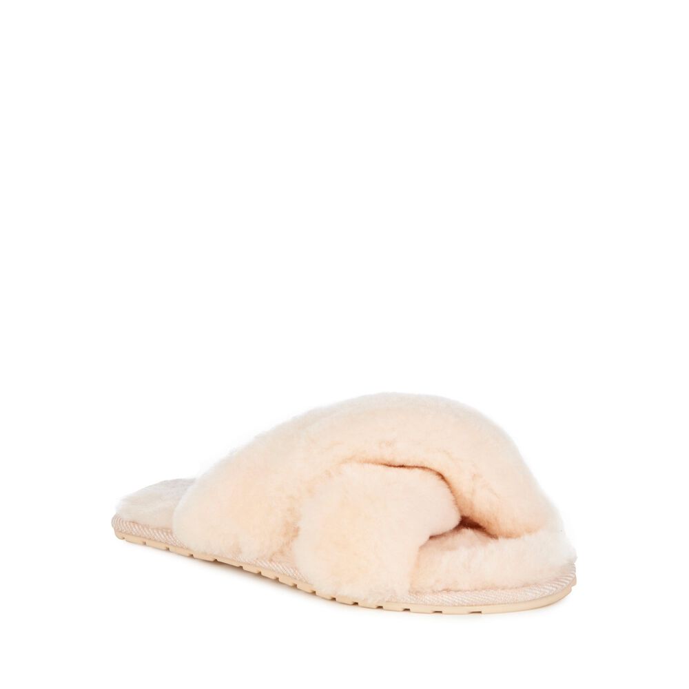 Beige Emu Mayberry Women's Slippers Canada 9301-VYGNJ