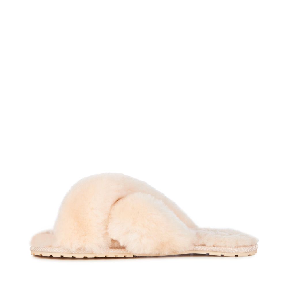 Beige Emu Mayberry Women's Slippers Canada 9301-VYGNJ