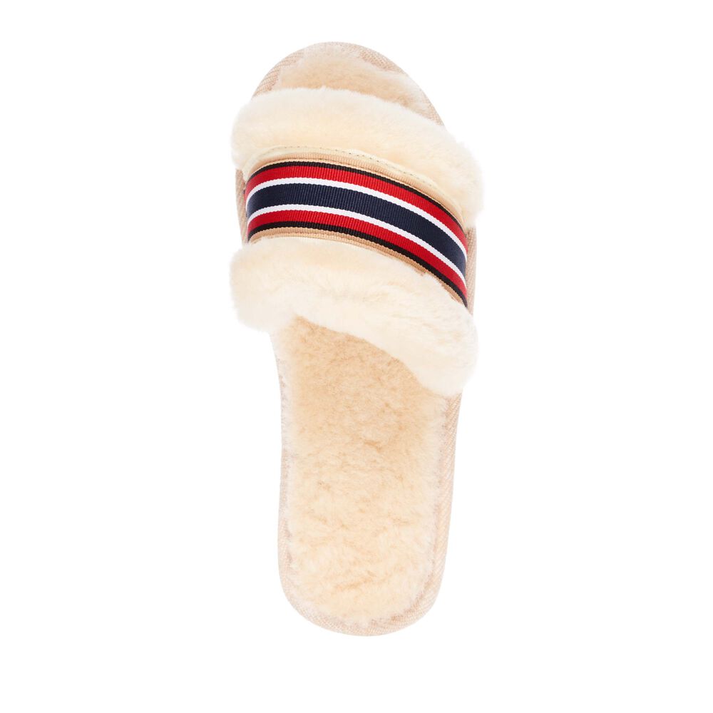 Beige Emu Wrenlette Women's Slippers Canada 9384-SOHUF