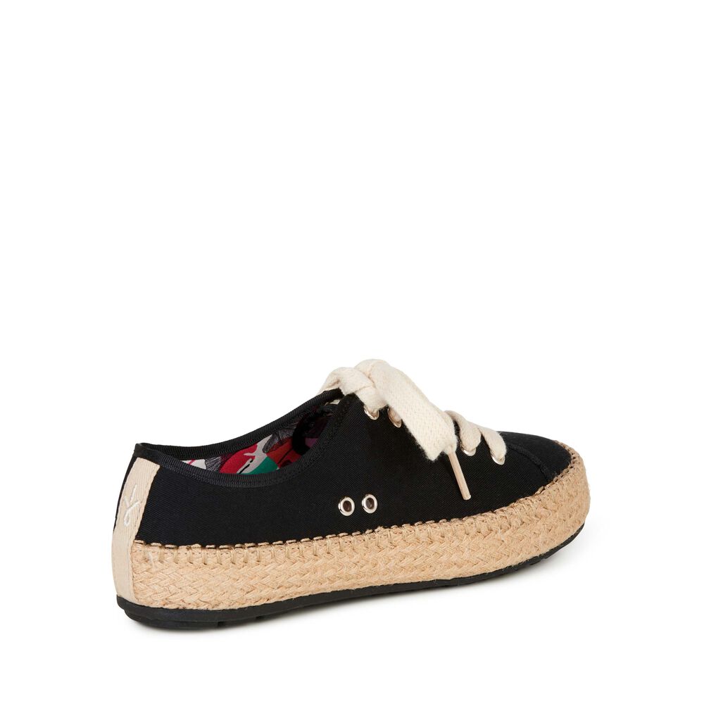 Black Emu Agonis Women's Espadrilles Canada 1840-WAJRB