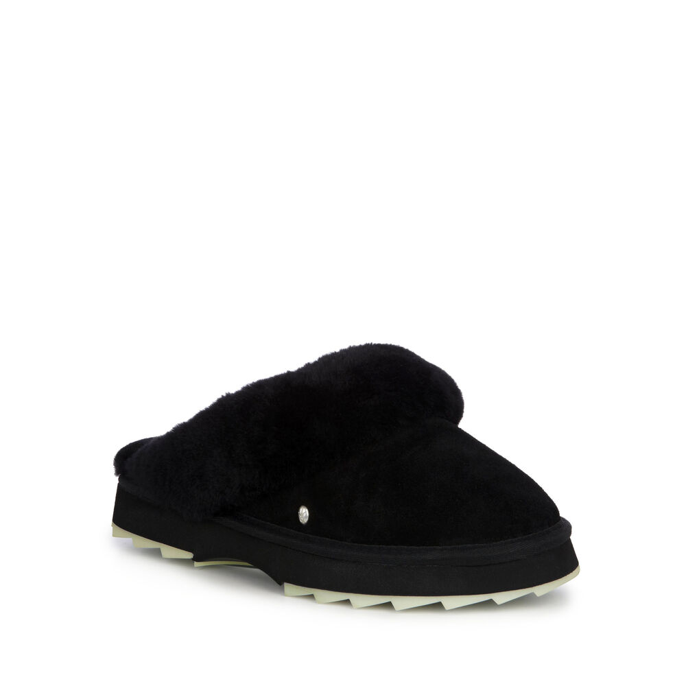 Black Emu Jolie Sharky Women's Slippers Canada 6083-AWZPS