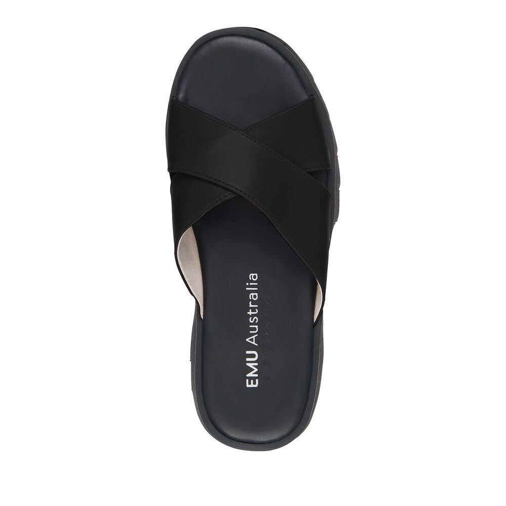 Black Emu Manta Women's Slides Canada 9402-PRYOK