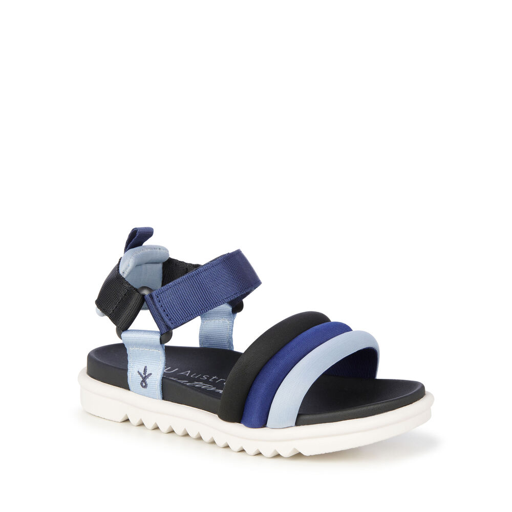 Blue / Black Emu Oasis Kids' Sandals Canada 1479-APONQ