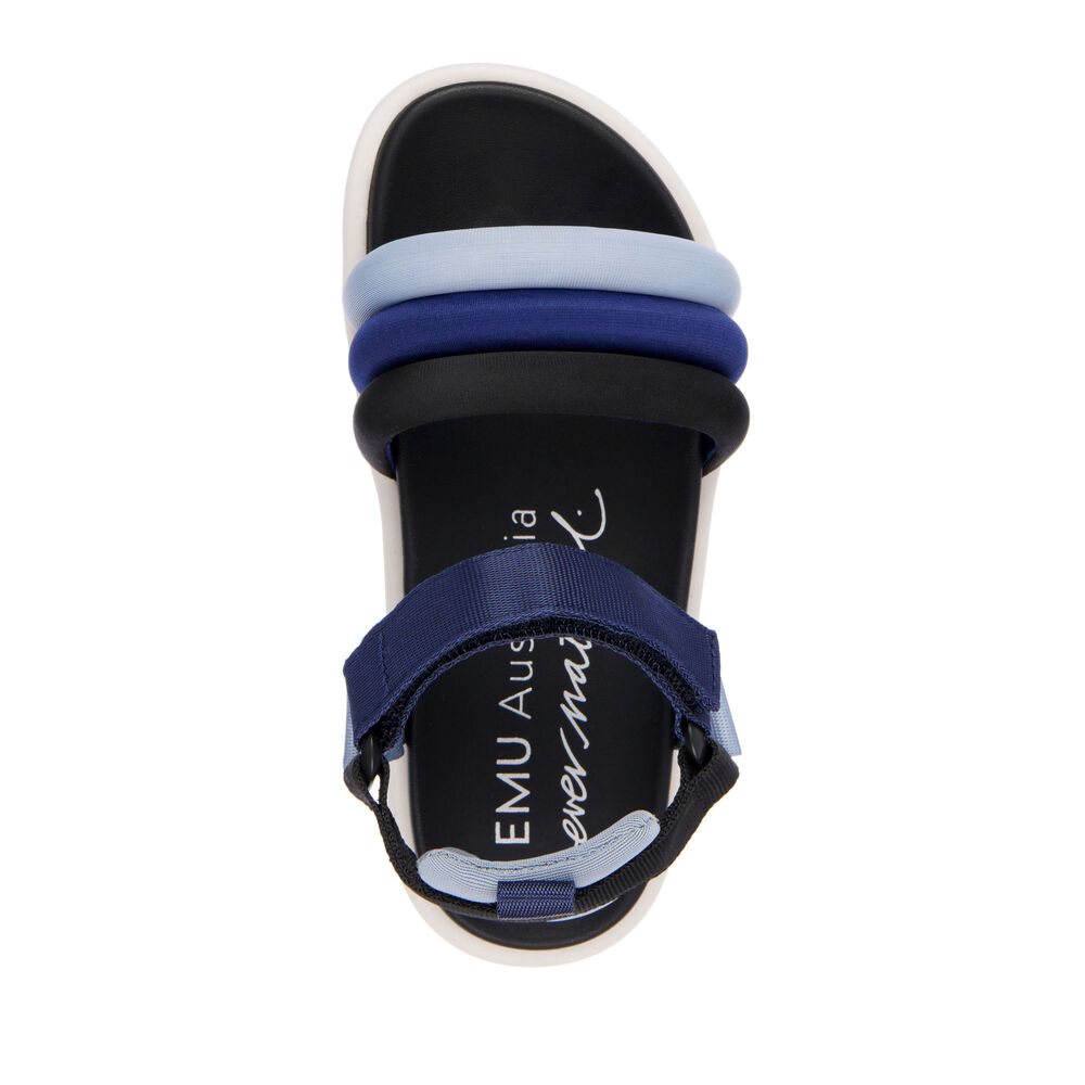 Blue / Black Emu Oasis Kids' Sandals Canada 1479-APONQ