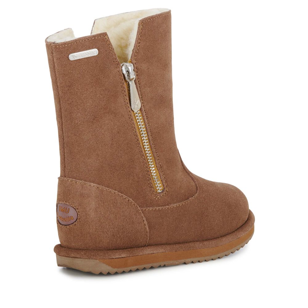 Brown Emu Gravelly Kids' Boots Canada 7321-JQMRA