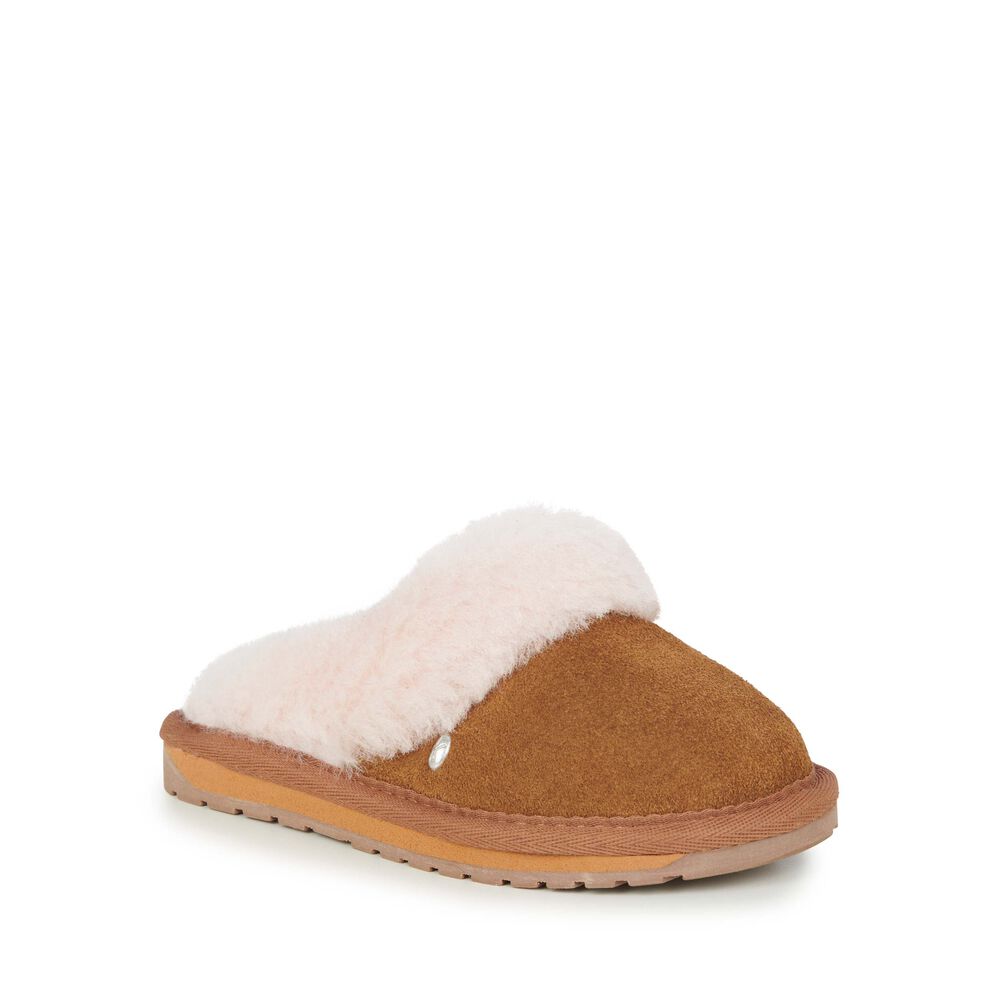 Brown Emu Jolie Kids' Slippers Canada 8653-BJKHG