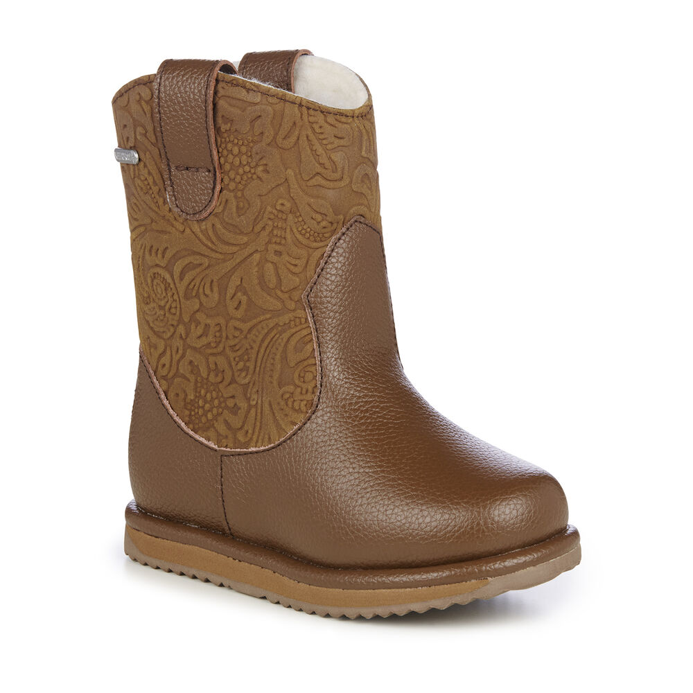 Brown Emu Kara Kids' Boots Canada 4852-ECWDI