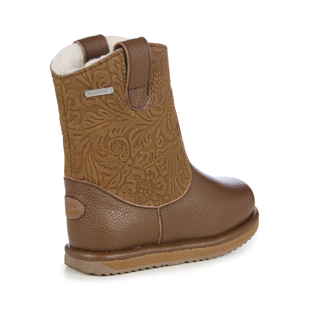 Brown Emu Kara Kids' Boots Canada 4852-ECWDI