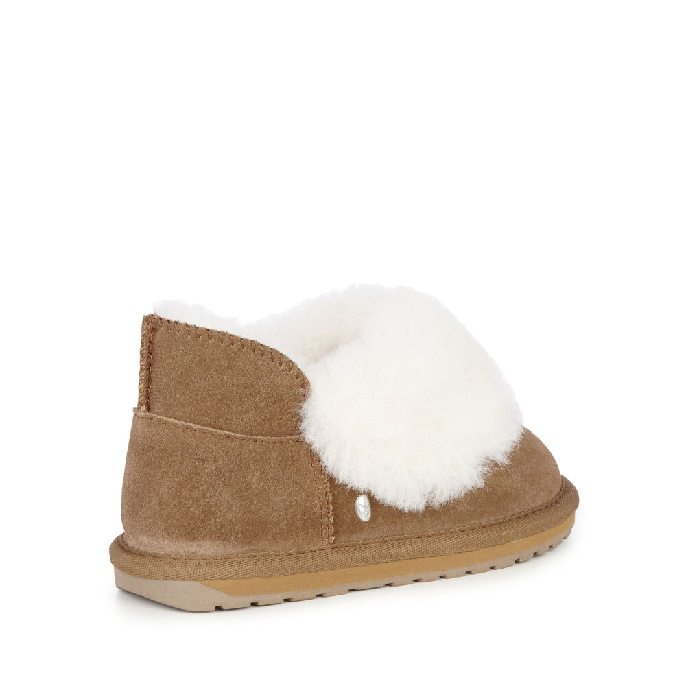 Brown Emu Mintaro Kids' Slippers Canada 2469-QEBOU