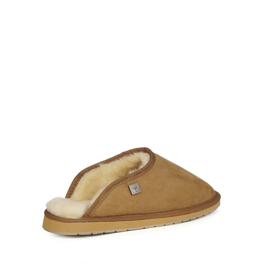 Brown Emu Platinum Esperence Men's Slippers Canada 6538-IBFSL