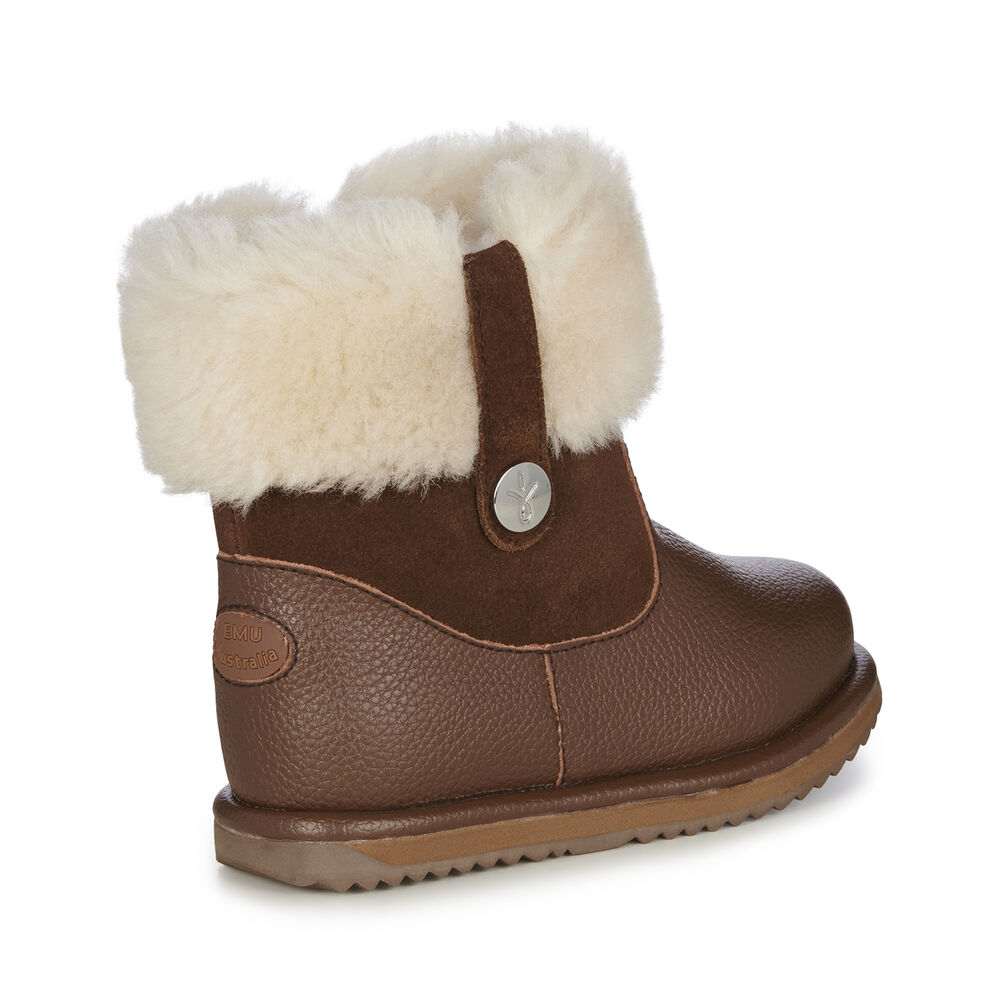 Brown Emu Topaz Kids' Boots Canada 3406-PETNA