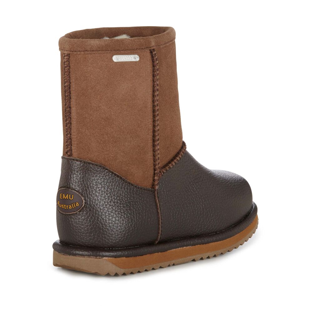 Brown Emu Trigg Kids' Boots Canada 2981-FTWDZ