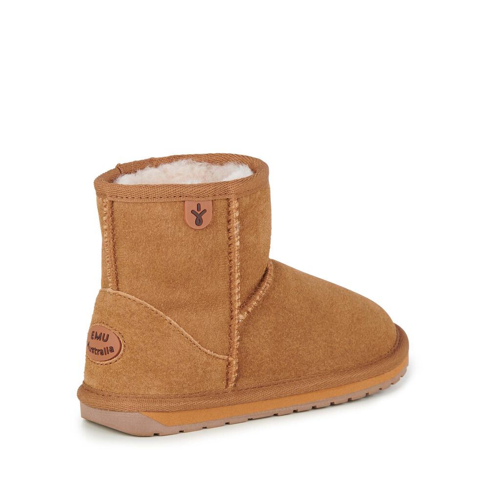 Brown Emu Wallaby Mini Kids' Boots Canada 6753-LOJIR