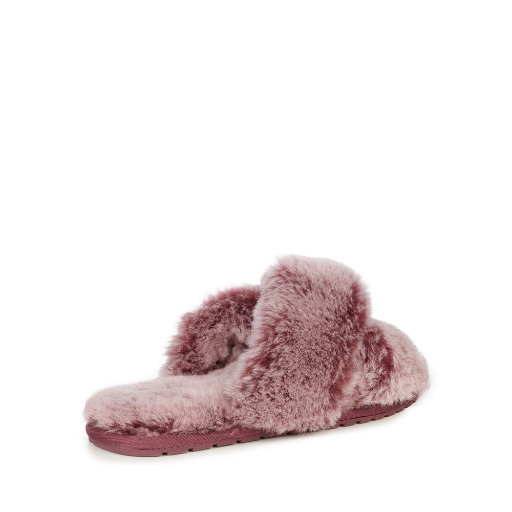 Burgundy Emu Mayberry Frost Women's Slippers Canada 3980-SYMEH