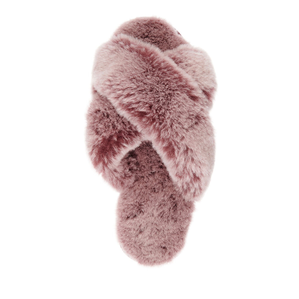 Burgundy Emu Mayberry Frost Women's Slippers Canada 3980-SYMEH