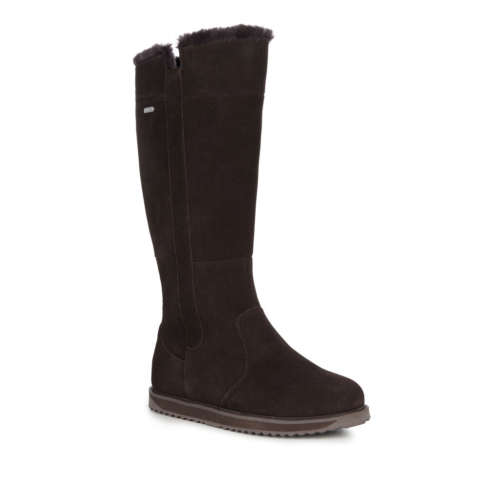 Chocolate Emu Moonta Women's Boots Canada 6014-YTZKC