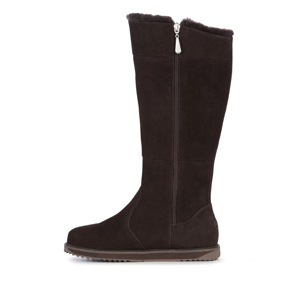 Chocolate Emu Moonta Women's Boots Canada 6014-YTZKC