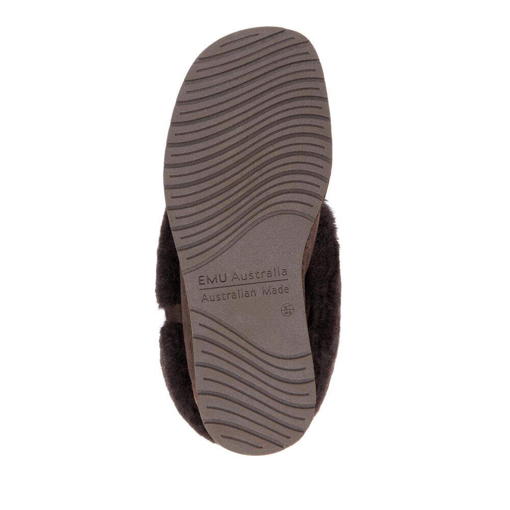 Chocolate Emu Platinum Albany Women's Slippers Canada 3168-OEBRY