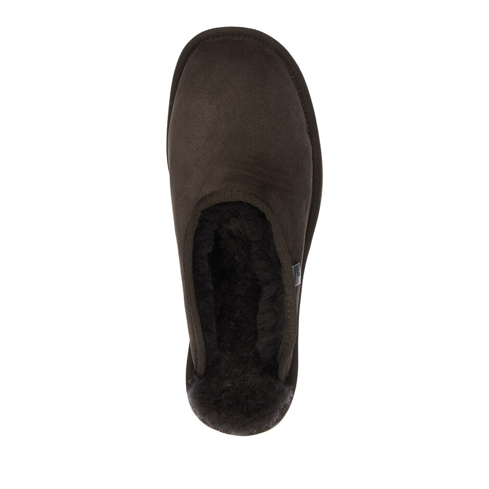 Chocolate Emu Platinum Esperence Men's Slippers Canada 3264-DJYUO