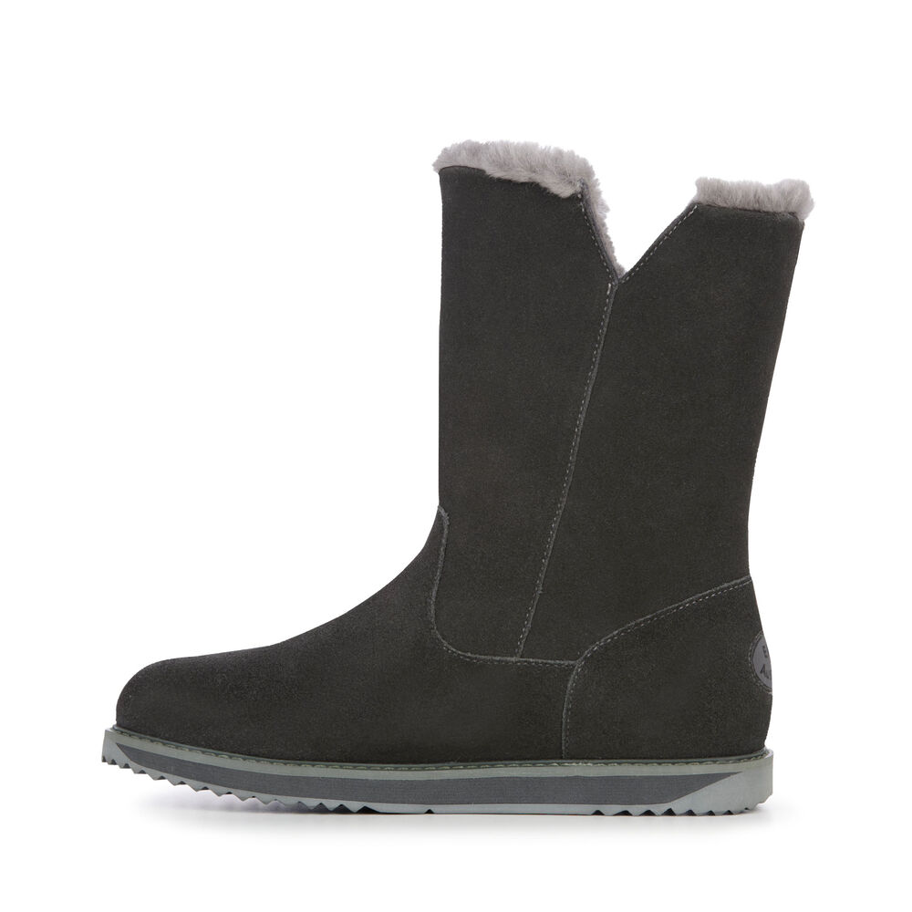 Dark Grey Emu Gravelly Women's Boots Canada 0947-GZEYS