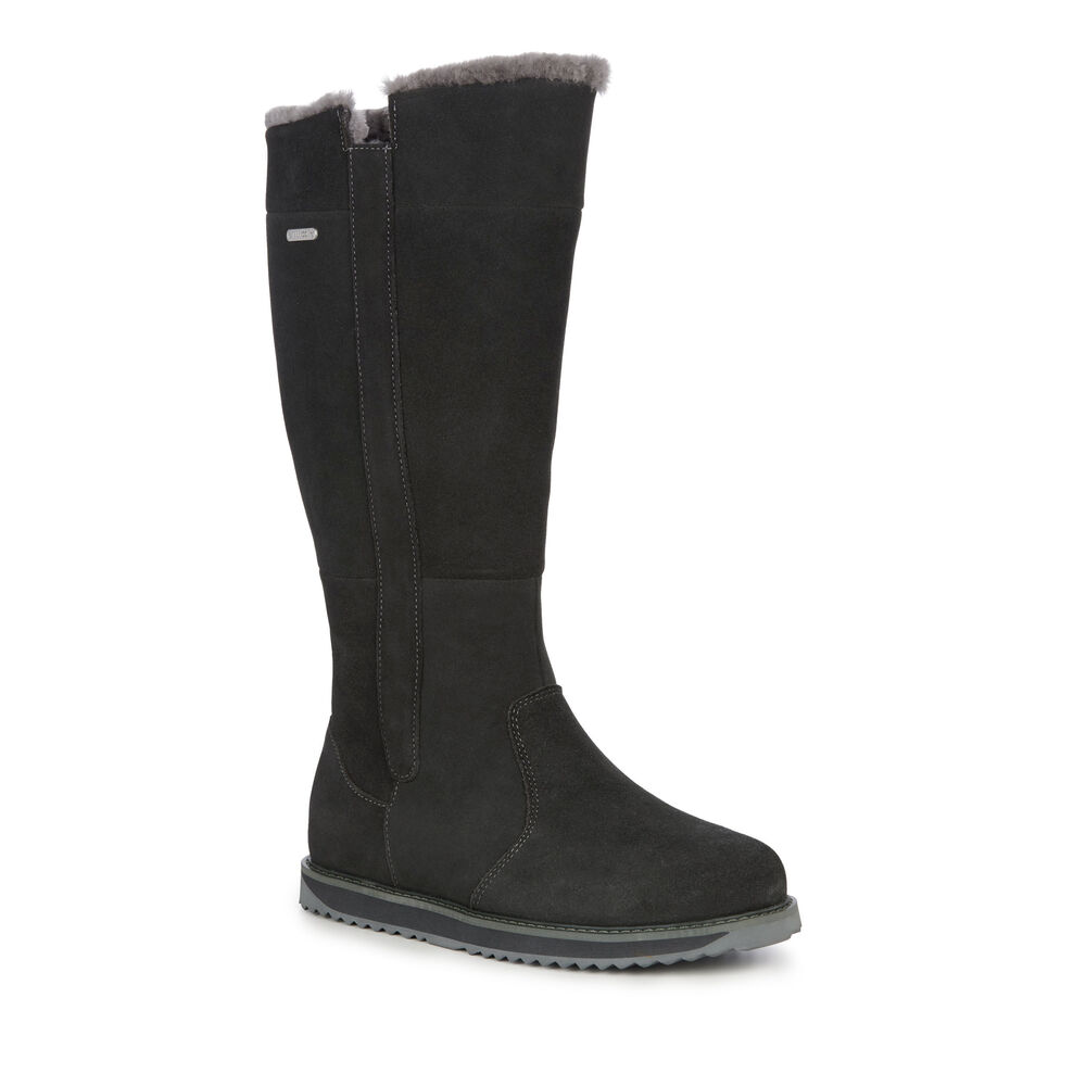 Dark Grey Emu Moonta Women's Boots Canada 2916-JSOVY