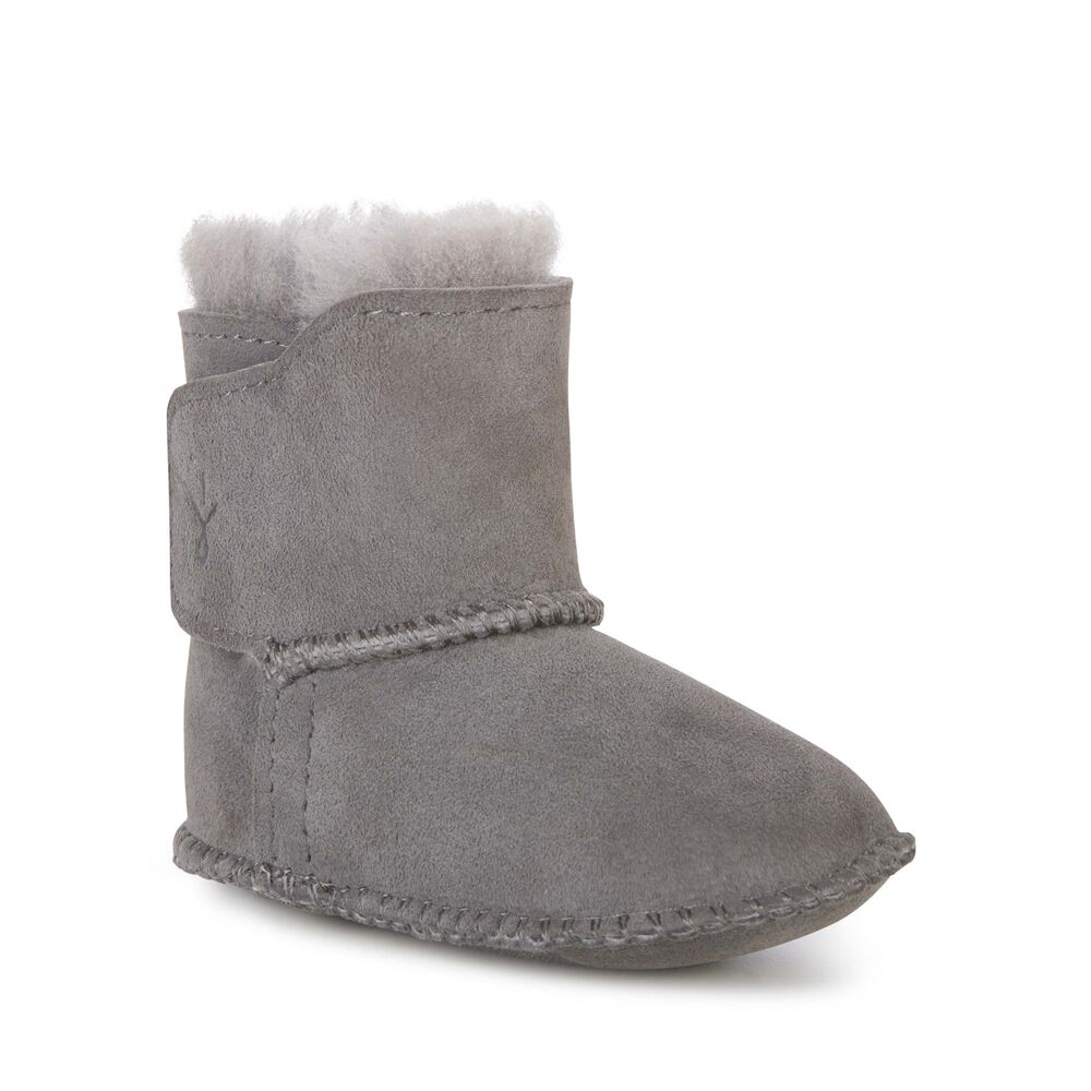 Deep Grey Emu Baby Kids' Boots Canada 4630-WYZFL