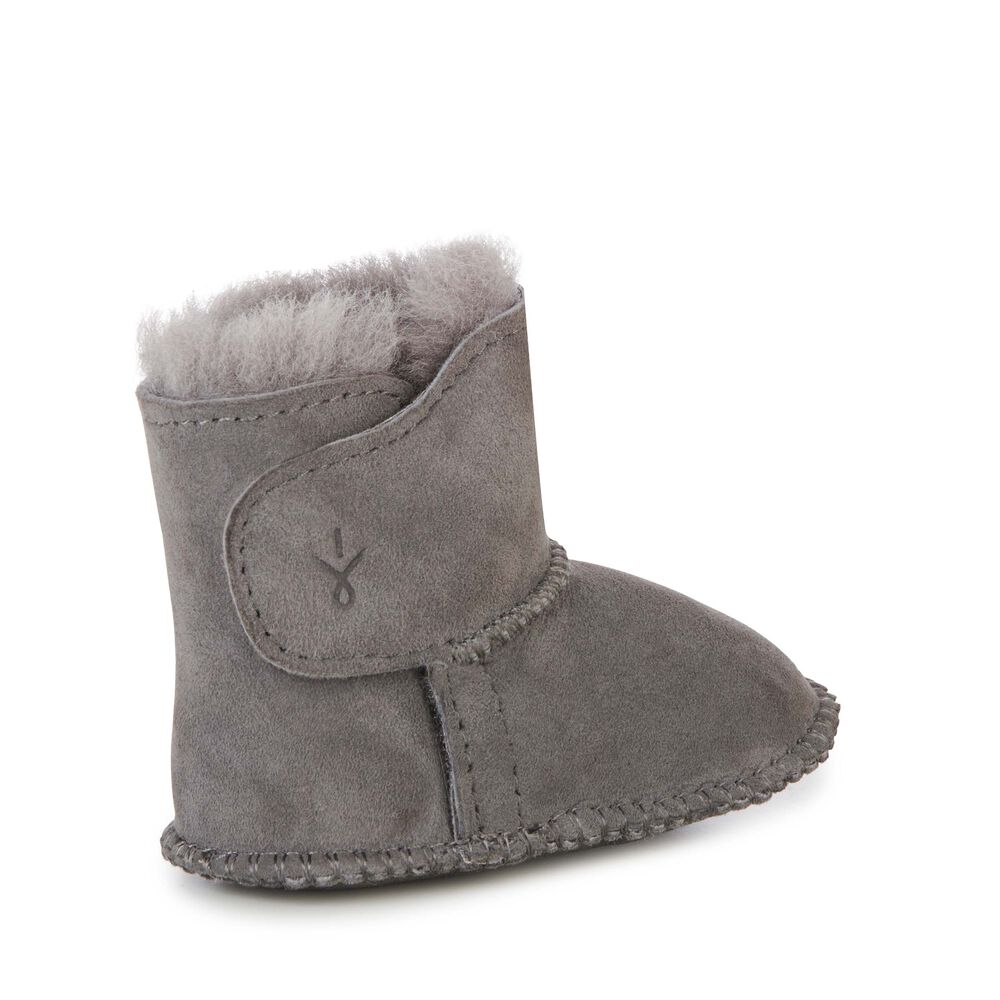 Deep Grey Emu Baby Kids' Boots Canada 4630-WYZFL