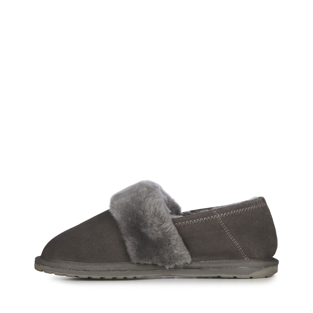 Deep Grey Emu Daydream Women's Slippers Canada 0276-NEGWL