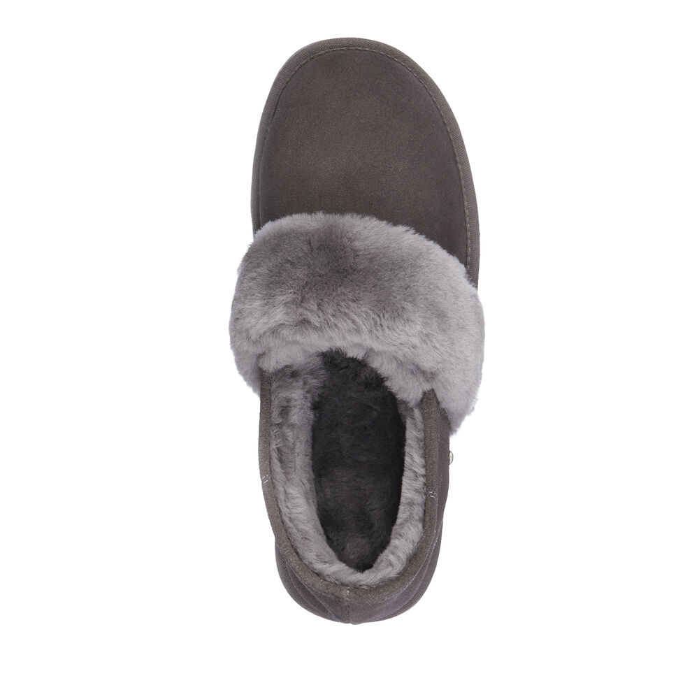 Deep Grey Emu Daydream Women's Slippers Canada 0276-NEGWL