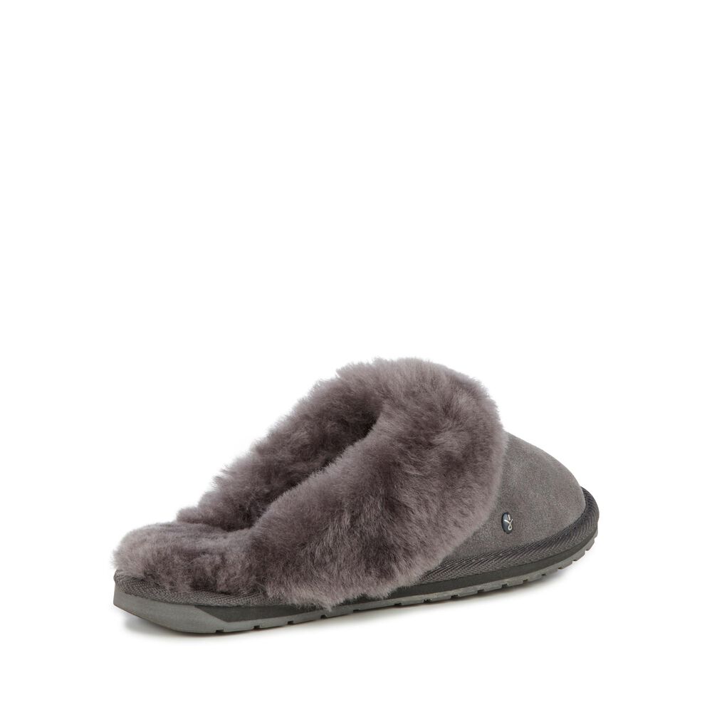 Deep Grey Emu Jolie Women's Slippers Canada 4263-HFBOS