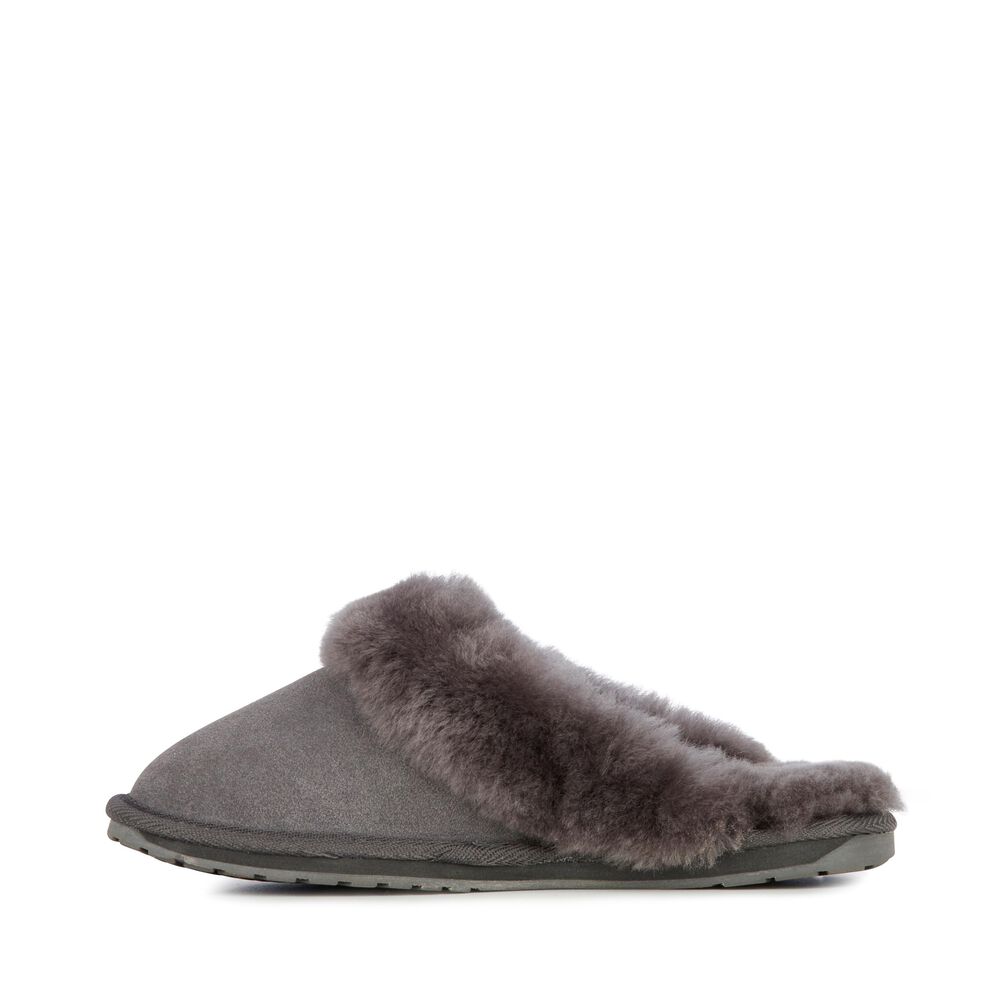 Deep Grey Emu Jolie Women's Slippers Canada 4263-HFBOS