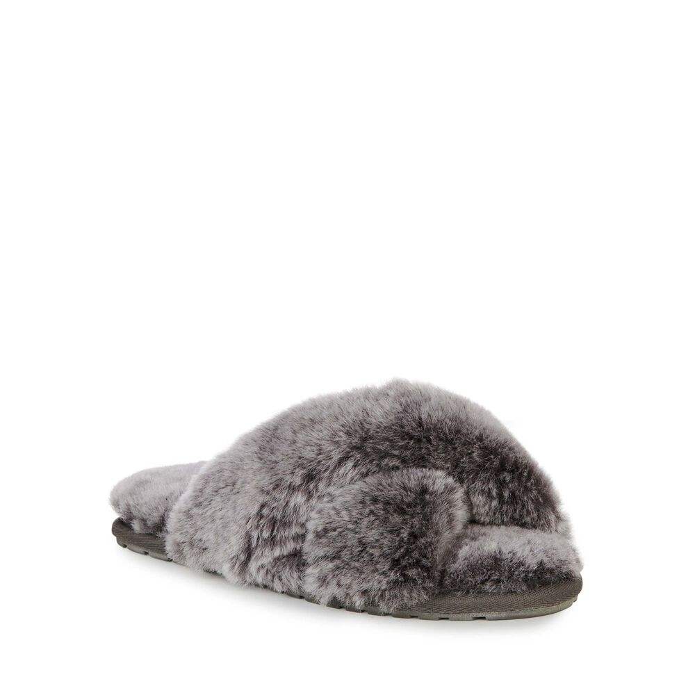 Deep Grey Emu Mayberry Frost Women's Slippers Canada 9374-KENDI