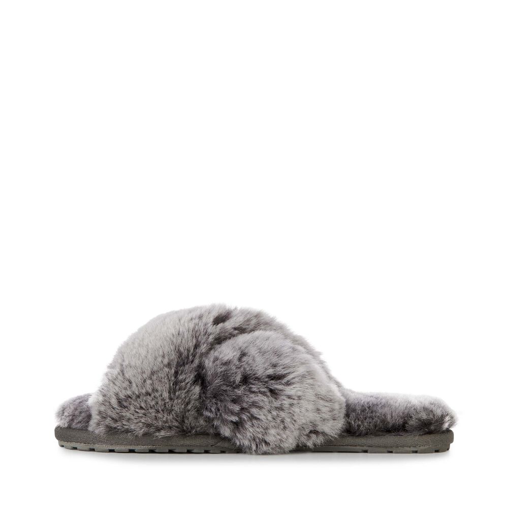 Deep Grey Emu Mayberry Frost Women's Slippers Canada 9374-KENDI