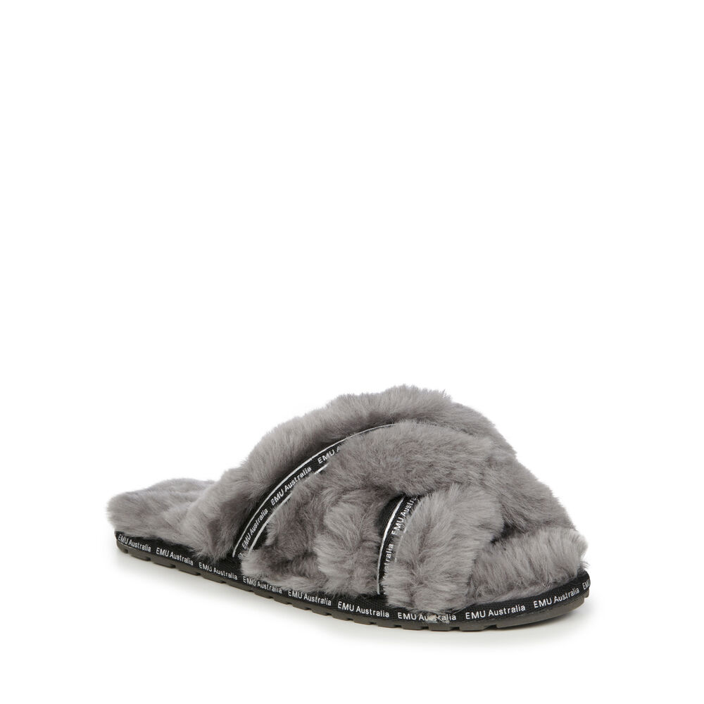 Deep Grey Emu Mayberry Own It Women's Slippers Canada 4158-UJQZV