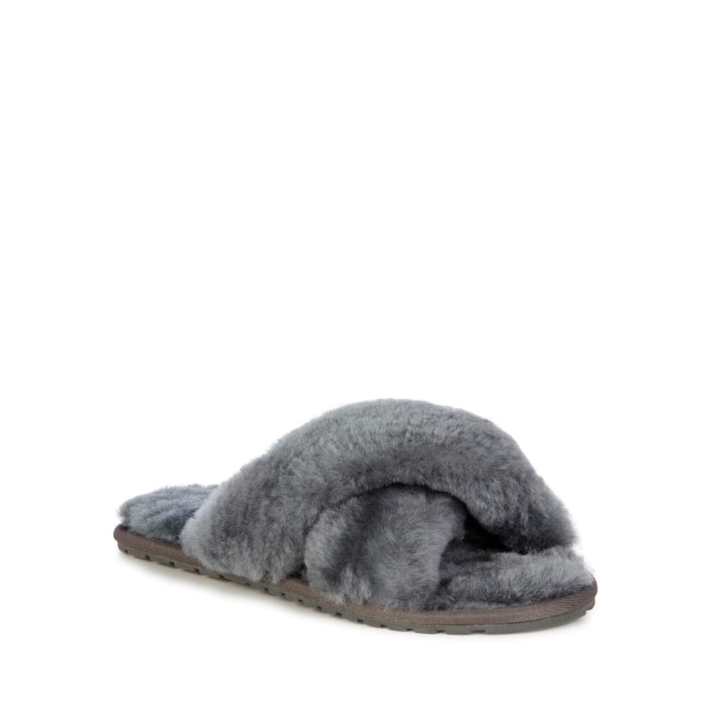 Deep Grey Emu Mayberry Women's Slippers Canada 7531-YUZKW