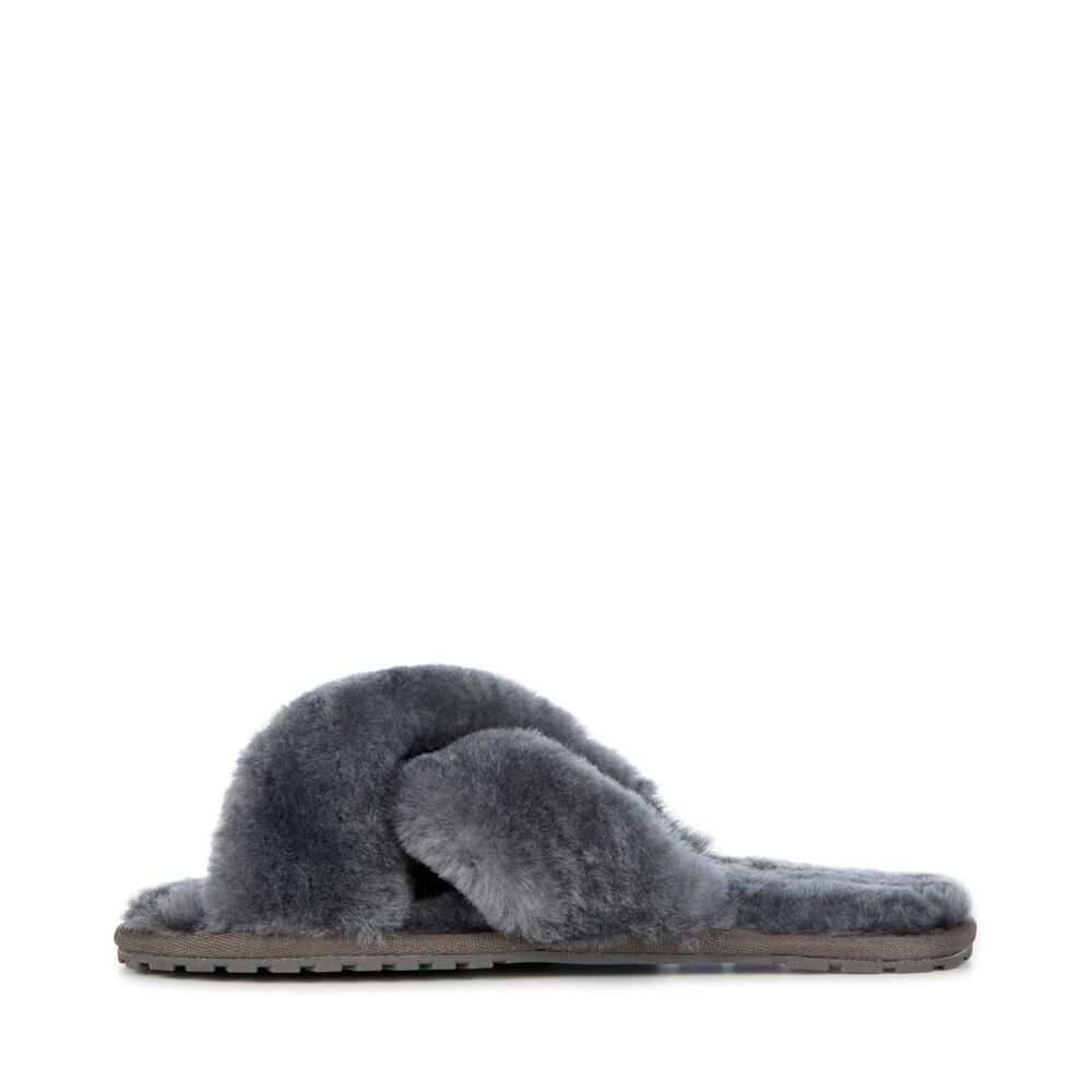 Deep Grey Emu Mayberry Women's Slippers Canada 7531-YUZKW