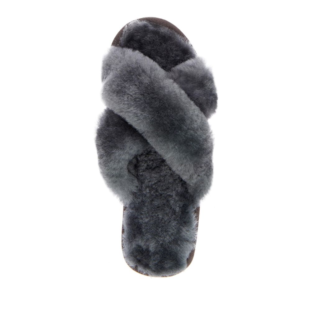 Deep Grey Emu Mayberry Women's Slippers Canada 7531-YUZKW