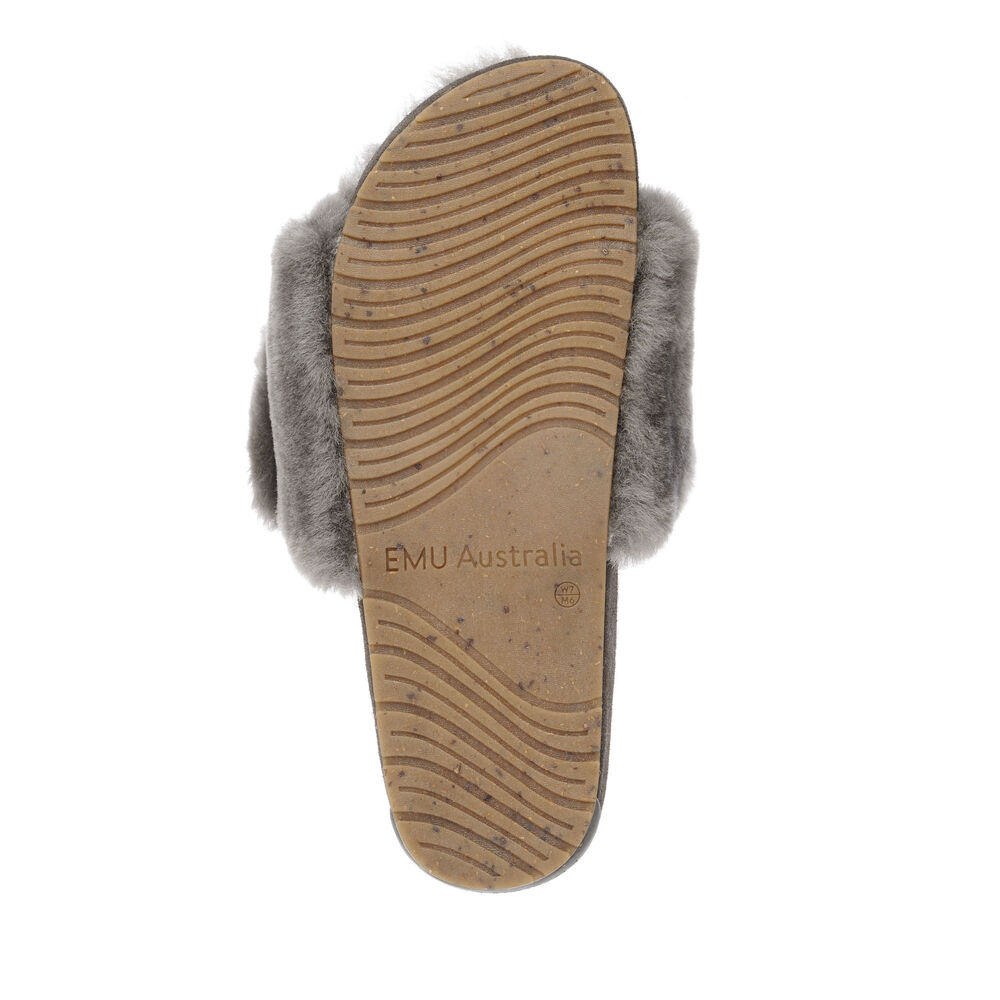 Deep Grey Emu Musica Women's Slippers Canada 0683-SLQXN