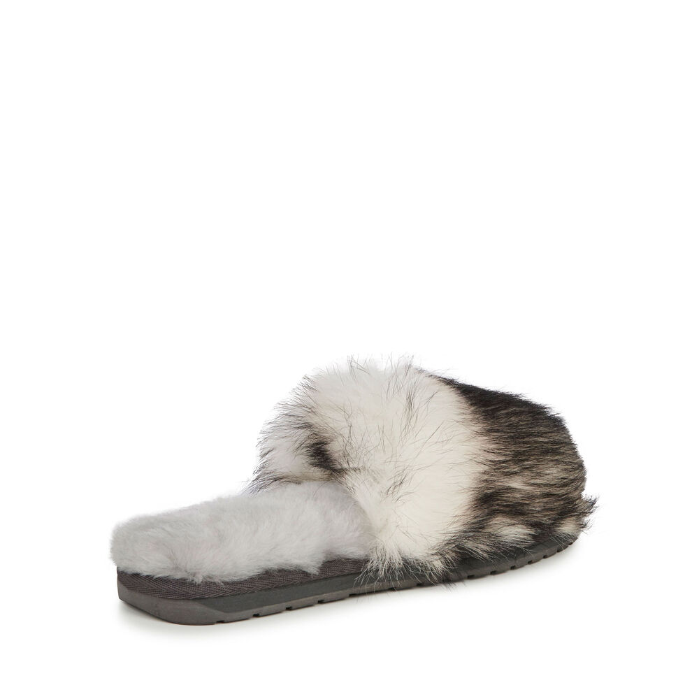 Deep Grey Emu Myna Lava Women's Slippers Canada 1572-DYPAK