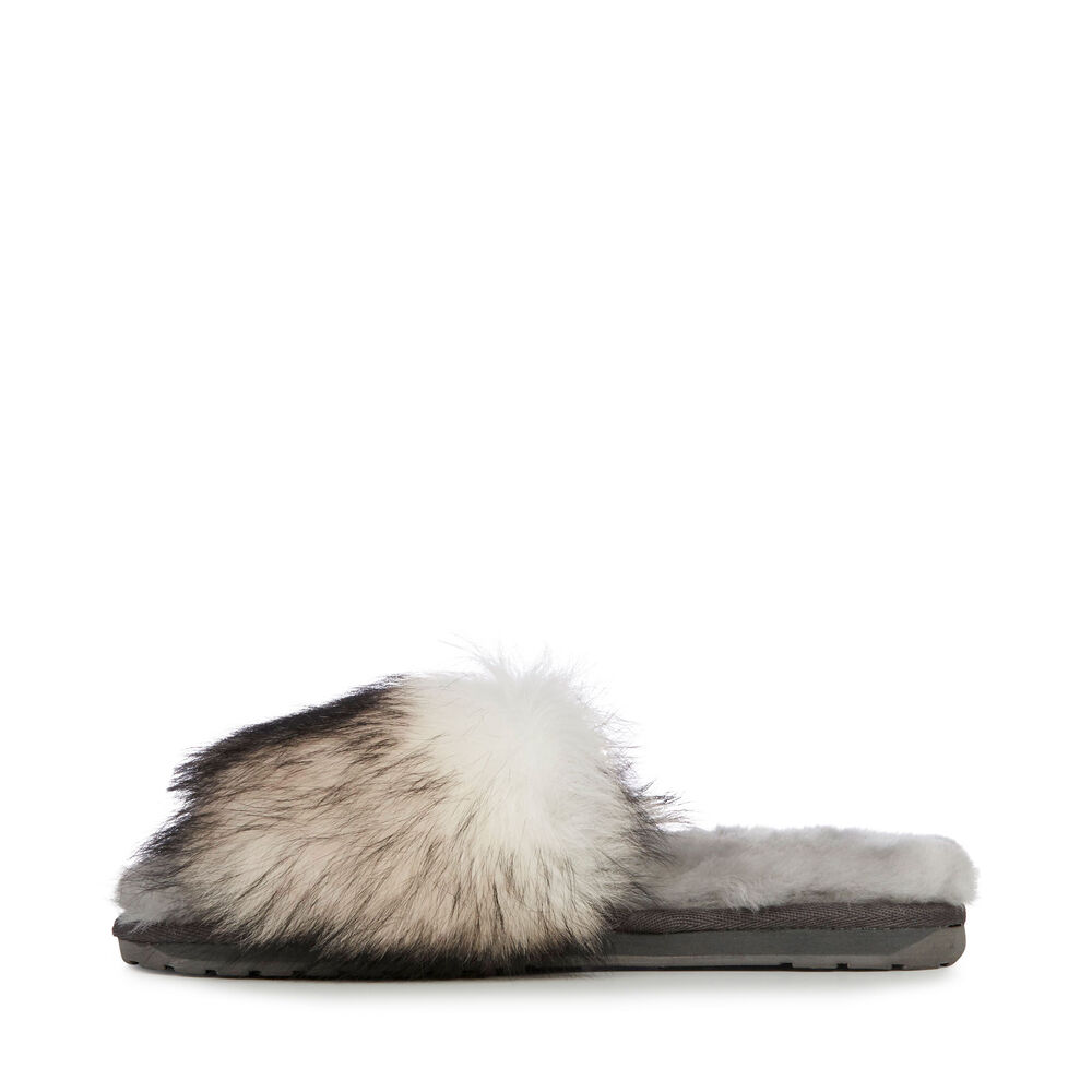 Deep Grey Emu Myna Lava Women's Slippers Canada 1572-DYPAK