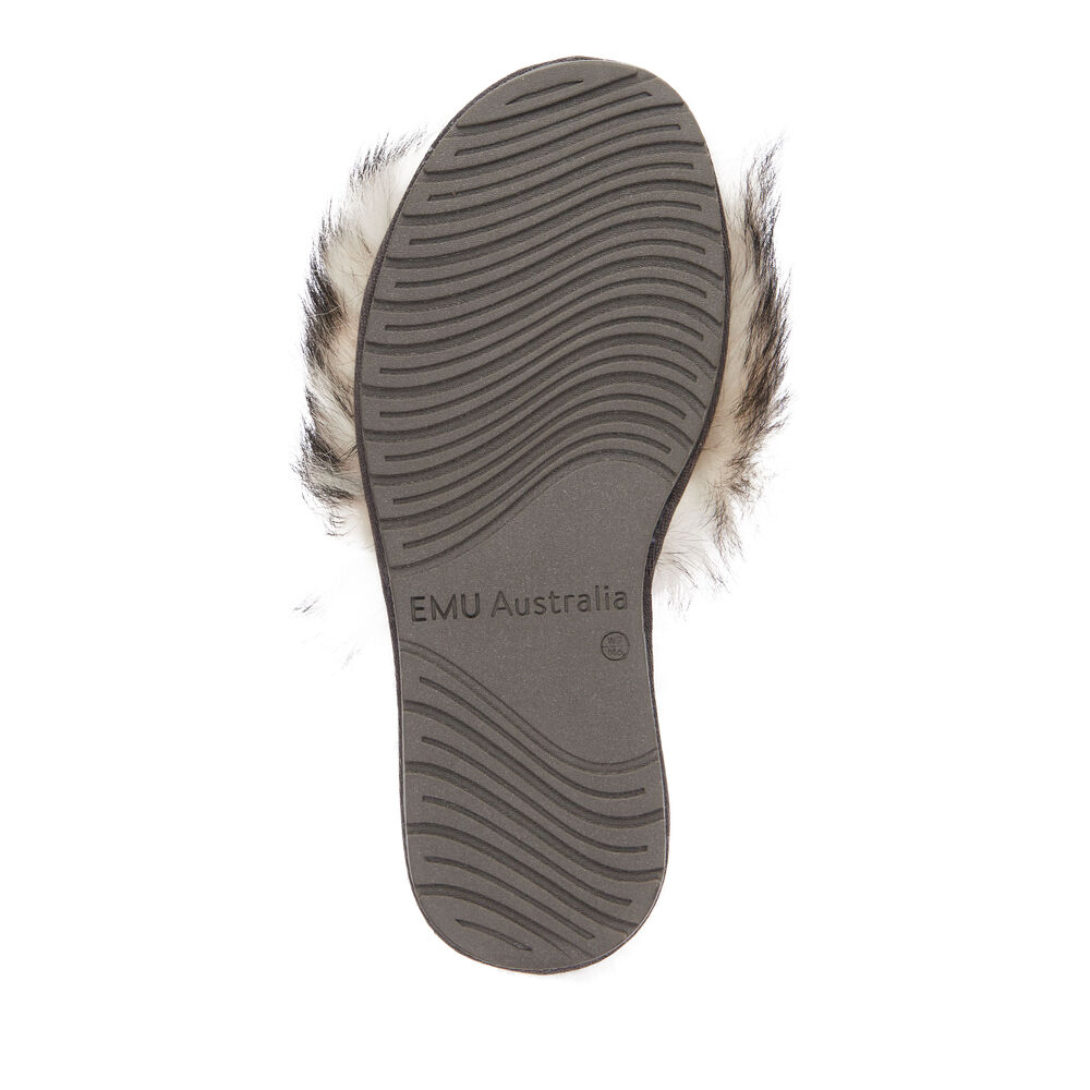 Deep Grey Emu Myna Lava Women's Slippers Canada 1572-DYPAK