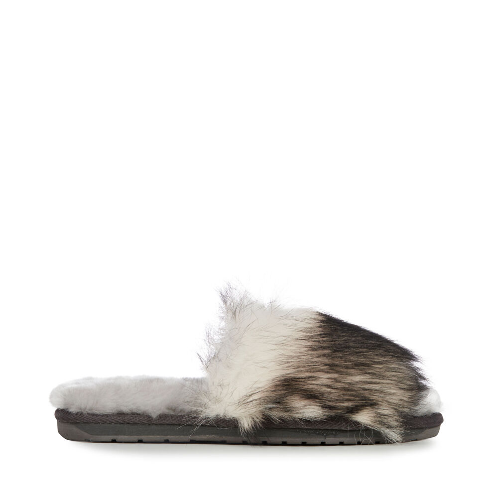 Deep Grey Emu Myna Lava Women\'s Slippers Canada 1572-DYPAK