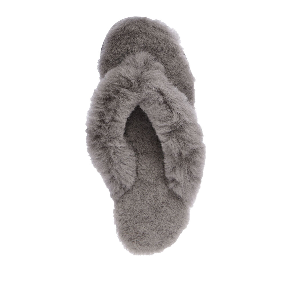 Deep Grey Emu Pitta Women's Slippers Canada 6058-FJLER